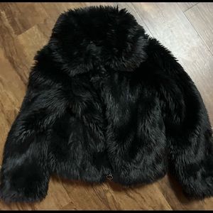 Topshop Faux Fur coat.